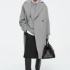 ABRIGO DE LANA OVERSIZE DE DOBLE BOTONADURA*COS Fashion