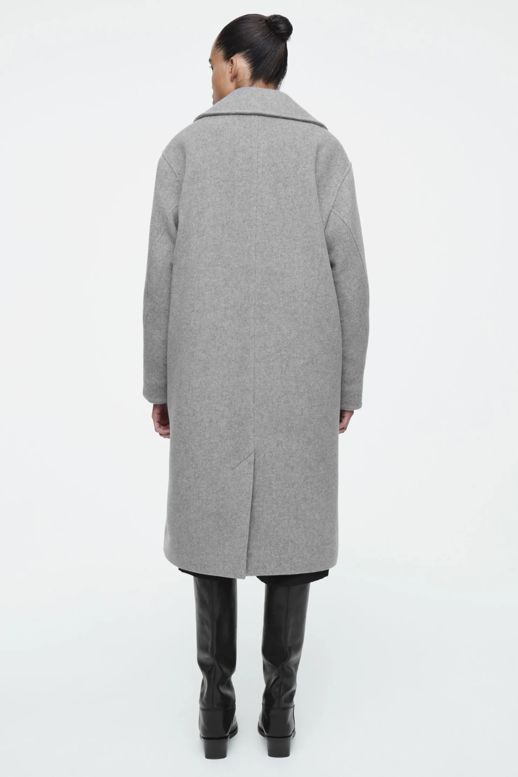ABRIGO DE LANA OVERSIZE DE DOBLE BOTONADURA*COS Fashion