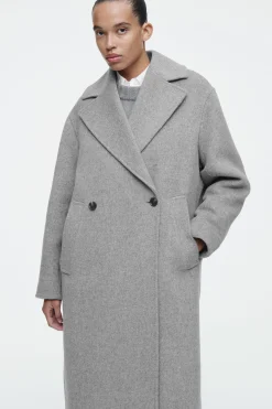 ABRIGO DE LANA OVERSIZE DE DOBLE BOTONADURA*COS Fashion