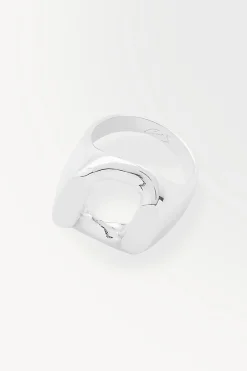 ANILLO DE ESLABONES DE PLATA DE LEY*COS Hot