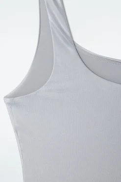 BAÑADOR DE UN SOLO HOMBRO METÁLICO*COS Discount