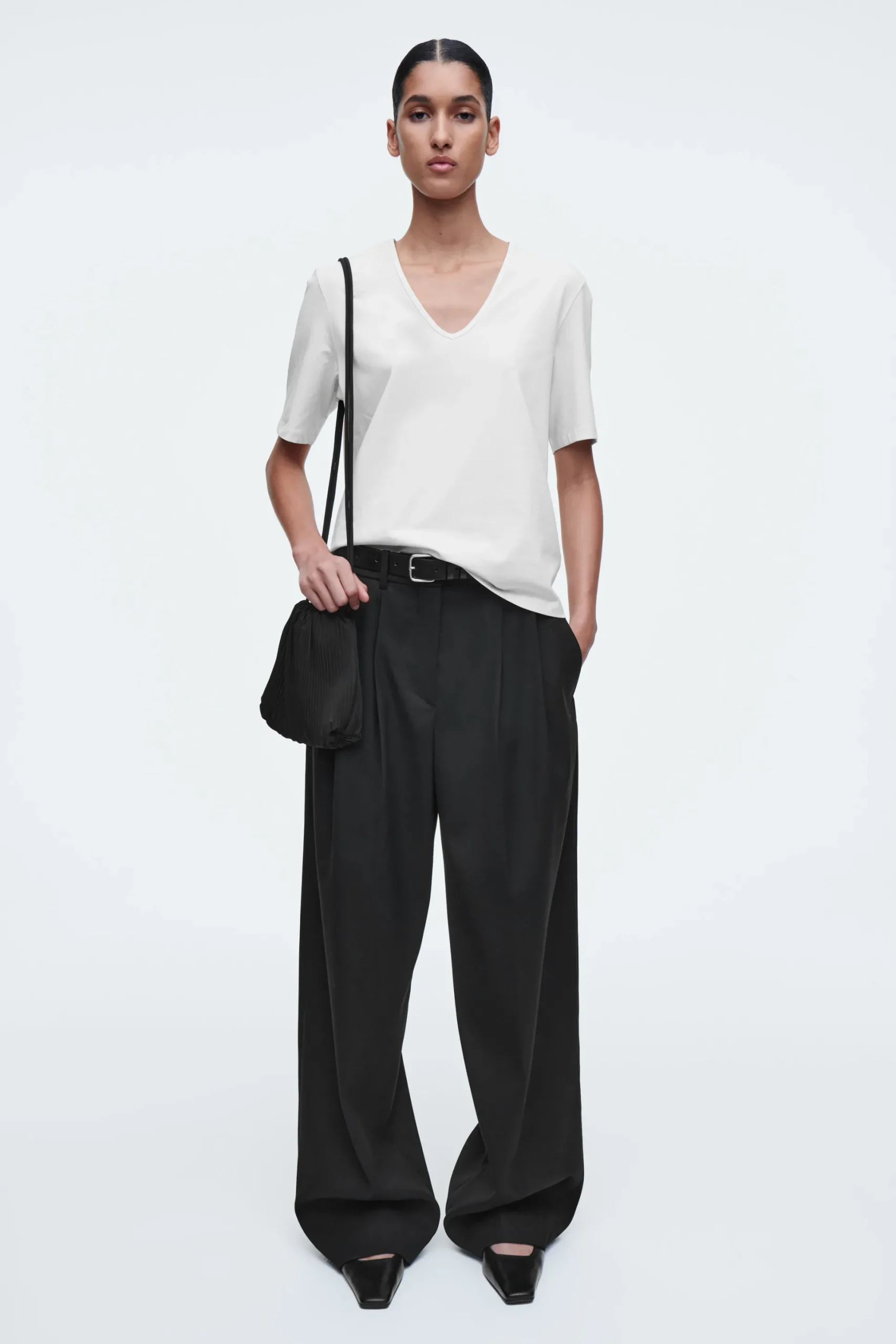 BANDOLERA SCALLOP*COS Fashion