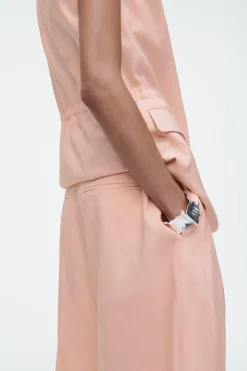 BERMUDAS DE LINO CON PINZAS*COS Sale