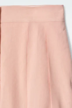 BERMUDAS DE LINO CON PINZAS*COS Sale