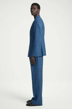 BLAZER DE LINO DOBLE BOTONADURA REGULAR FIT*COS Online