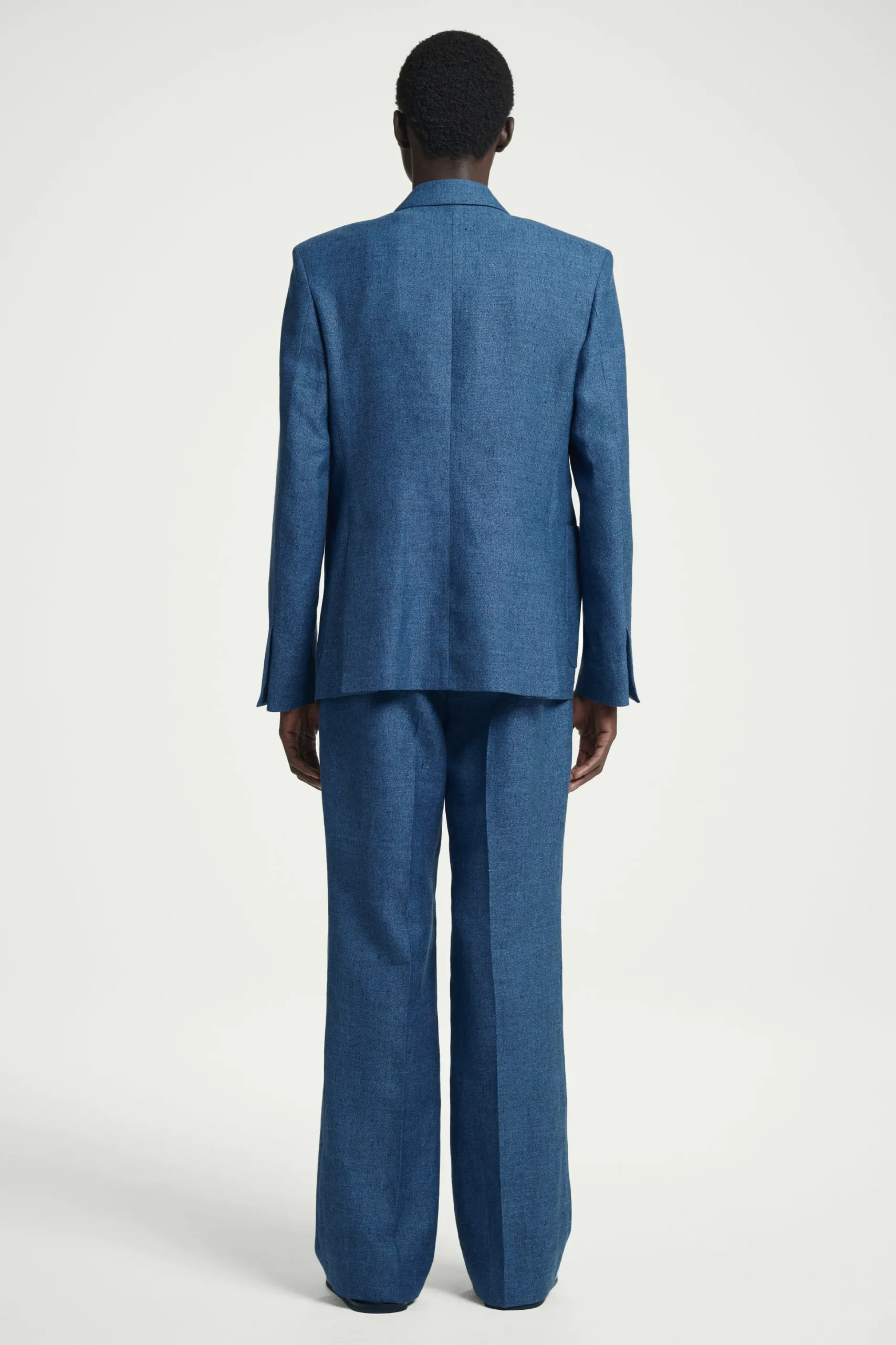 BLAZER DE LINO DOBLE BOTONADURA REGULAR FIT*COS Online