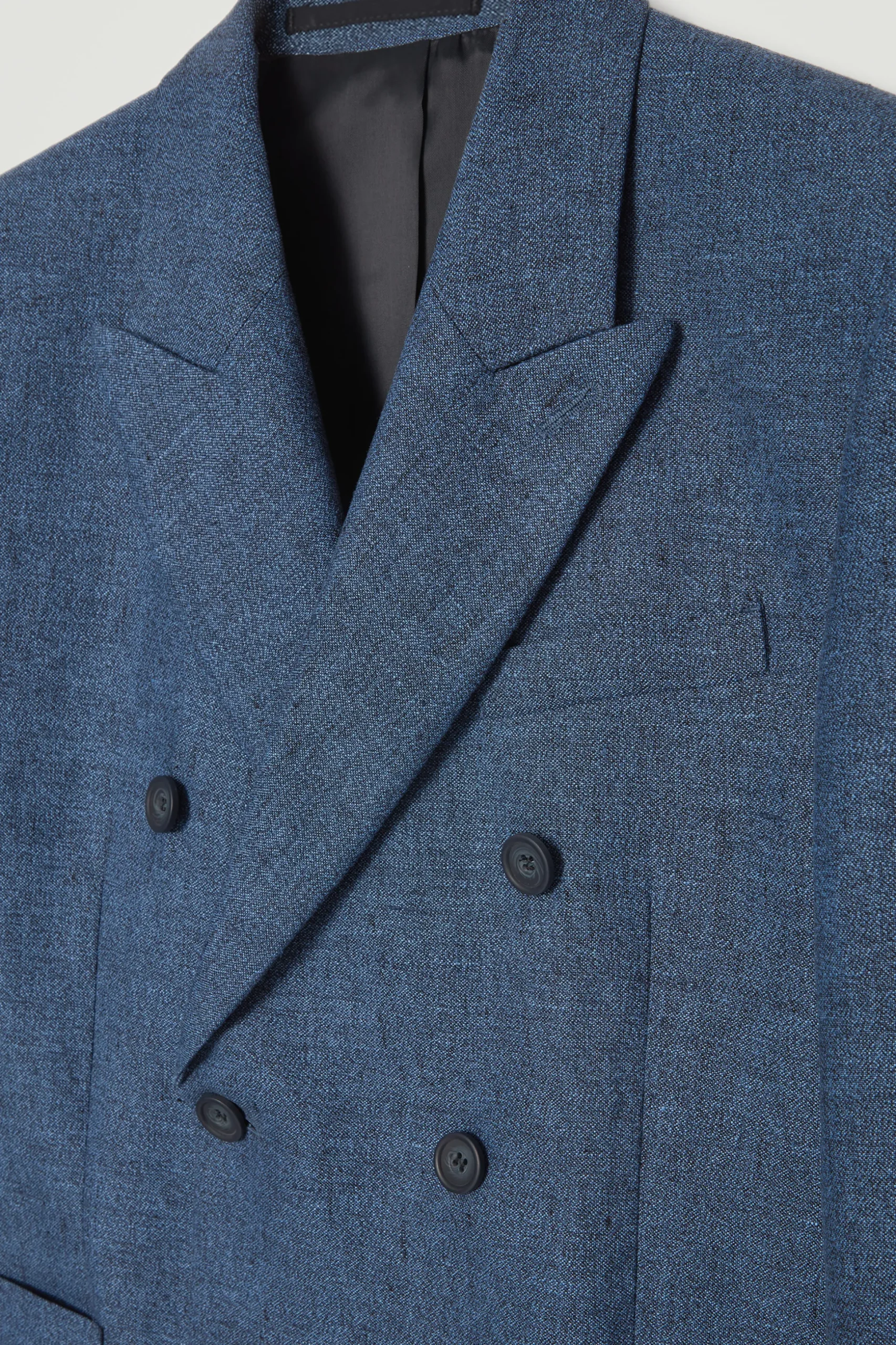 BLAZER DE LINO DOBLE BOTONADURA REGULAR FIT*COS Online