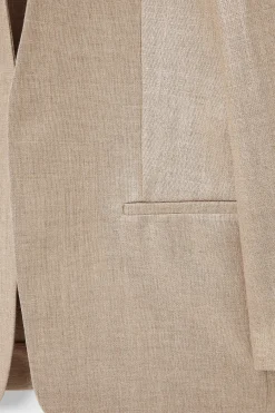 BLAZER HOPSACK METÁLICO SIN CUELLO RELAXED FIT*COS Discount