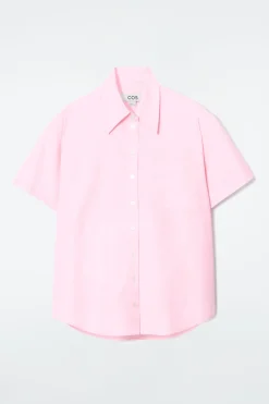CAMISA ALGODÓN MANGA CORTA RELAXED FIT*COS Hot