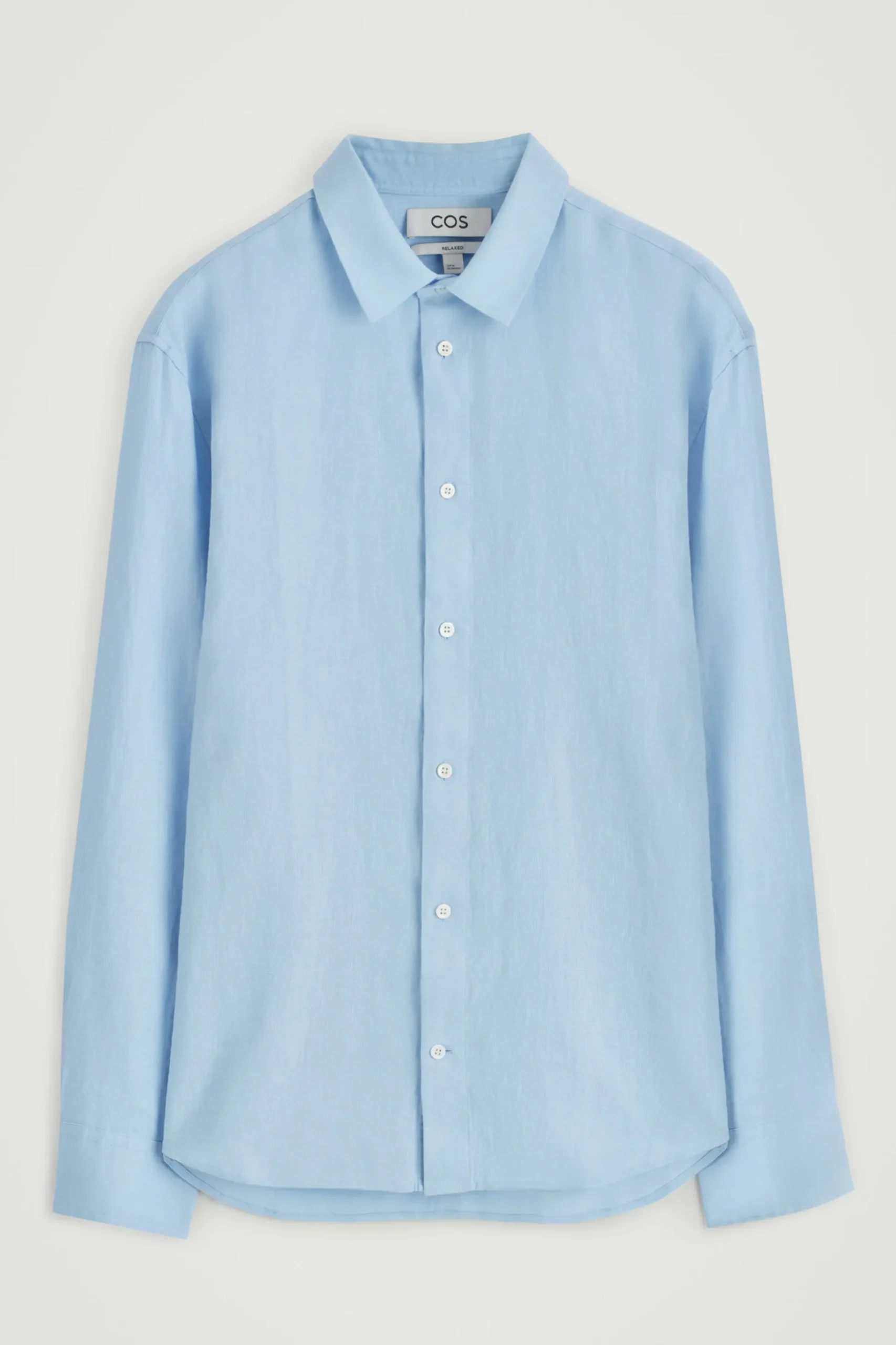 CAMISA DE LINO DE MANGA LARGA RELAXED FIT*COS Hot