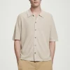 CAMISA DE LINO EN PUNTO DE CANALÉ RELAXED FIT*COS Online