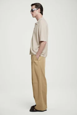 CAMISA DE LINO EN PUNTO DE CANALÉ RELAXED FIT*COS Online