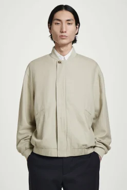 CHAQUETA BOMBER DE LINO*COS Fashion