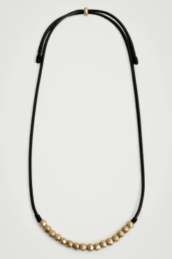 COLLAR DE CORDÓN CON ABALORIOS*COS Hot