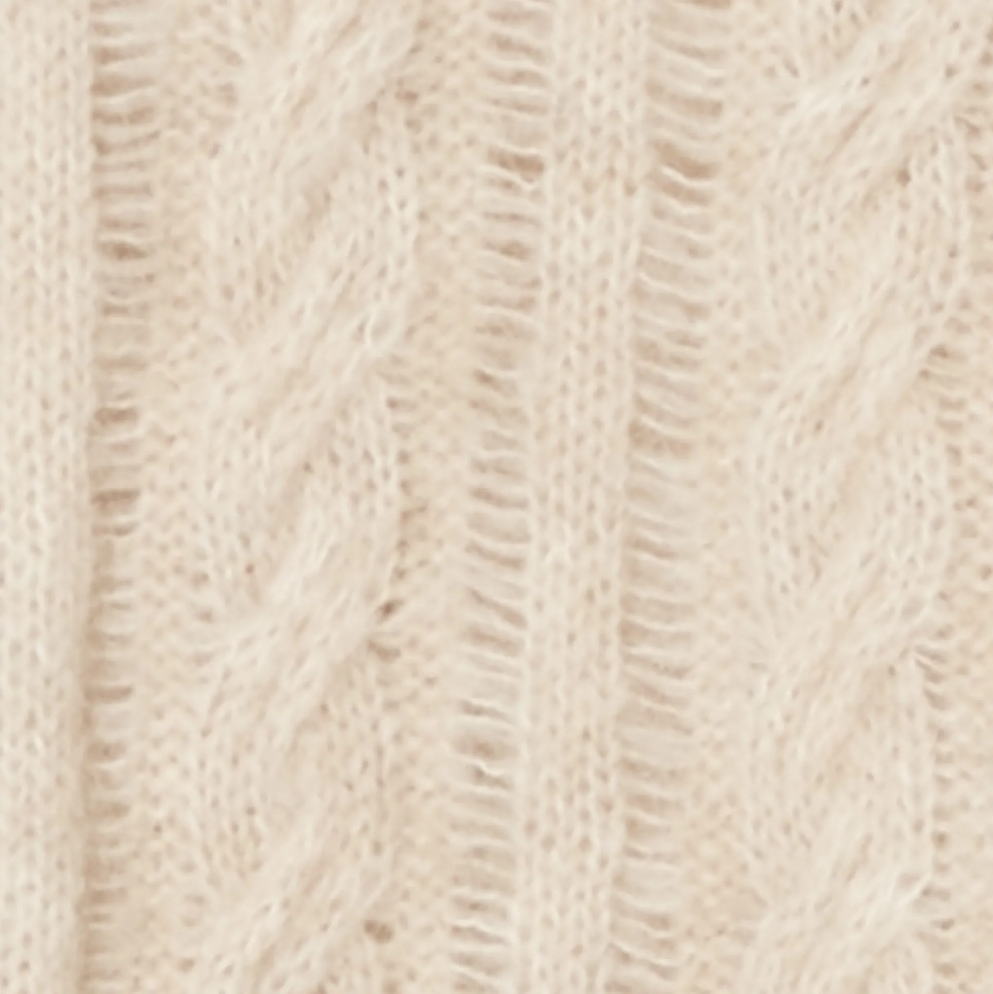 JERSEY DE MOHAIR EN PUNTO TRENZADO*COS Online