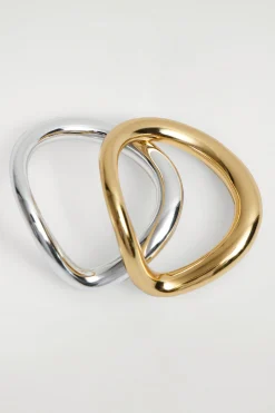 PACK DE DOS ANILLOS CURVADOS*COS New