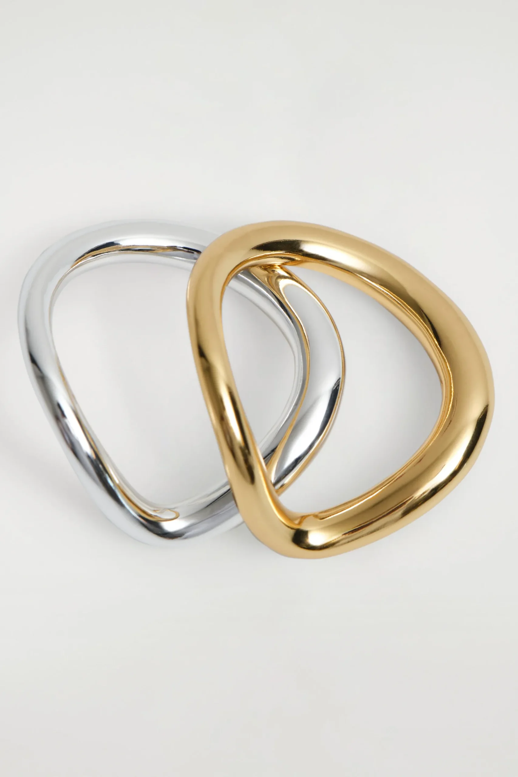 PACK DE DOS ANILLOS CURVADOS*COS New