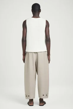 PANTALÓN ANCHO DE LINO CON CINTURA ELÁSTICA*COS Hot