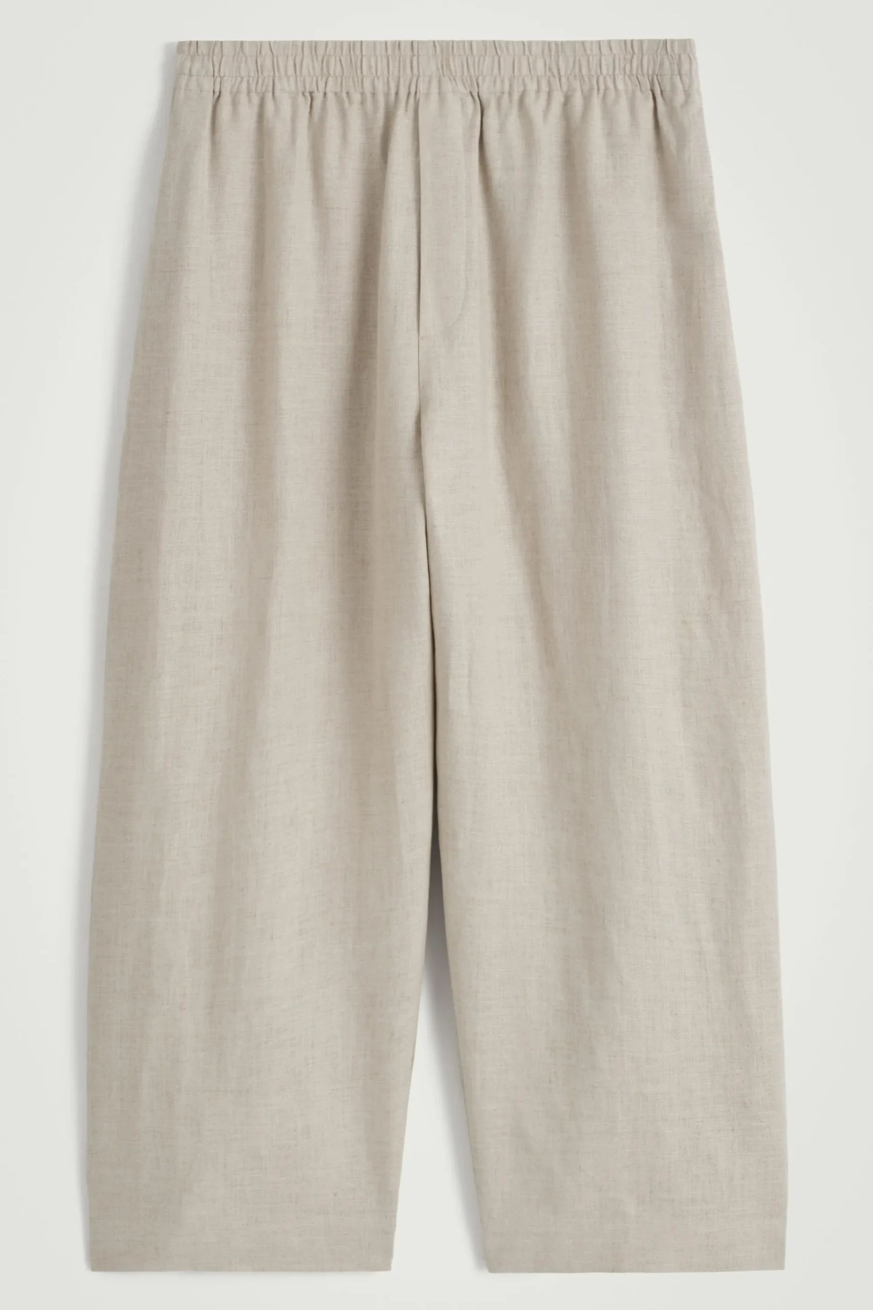 PANTALÓN ANCHO DE LINO CON CINTURA ELÁSTICA*COS Hot