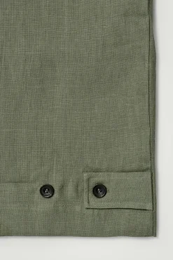 PANTALÓN ANCHO DE LINO CON CINTURA ELÁSTICA*COS Clearance