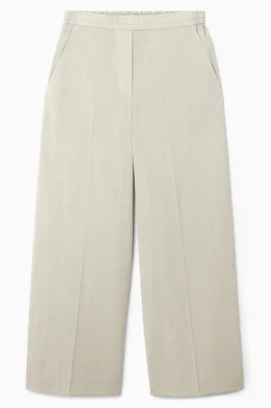 PANTALÓN DE LANA DE PERNERA ANCHA MAXIVOLUMEN*COS Outlet