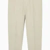 PANTALONES DE LINO CORTE PITILLO*COS Sale