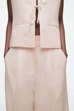 PANTALONES PERNERAS ANCHAS MEZCLA LINO RELAXED FIT*COS Outlet