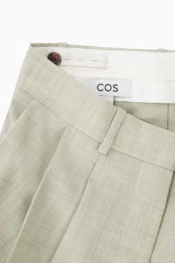 PANTALONES SASTRE PERNERAS ANCHAS LANA RELAXED FIT*COS Fashion
