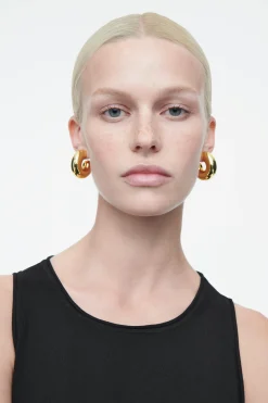 PENDIENTES DE ARO GRUESOS OVERSIZE*COS Fashion