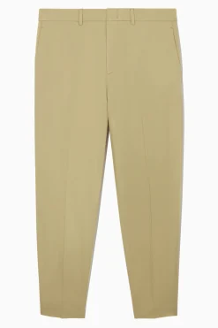 TAILORED LINEN TAPERED TROUSERS*COS Hot