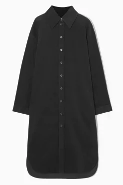 VESTIDO CAMISERO MIDI DE PANA*COS New