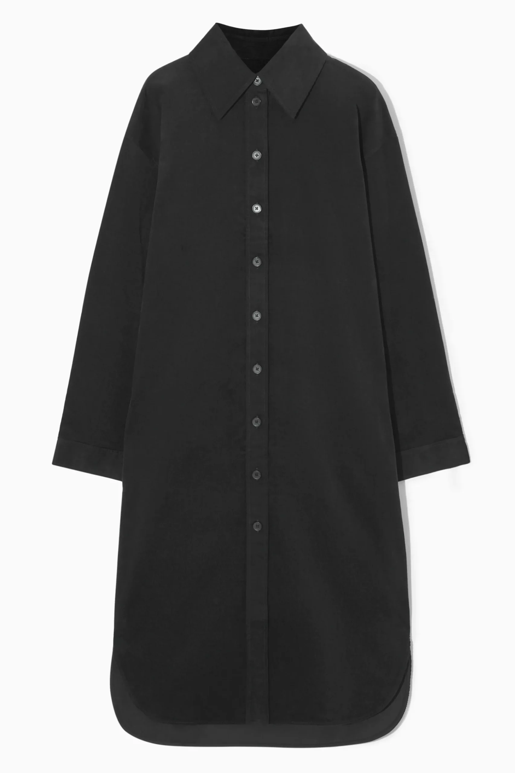 VESTIDO CAMISERO MIDI DE PANA*COS New