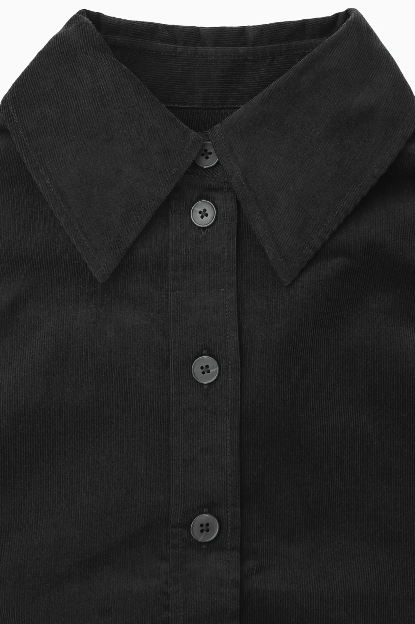 VESTIDO CAMISERO MIDI DE PANA*COS New