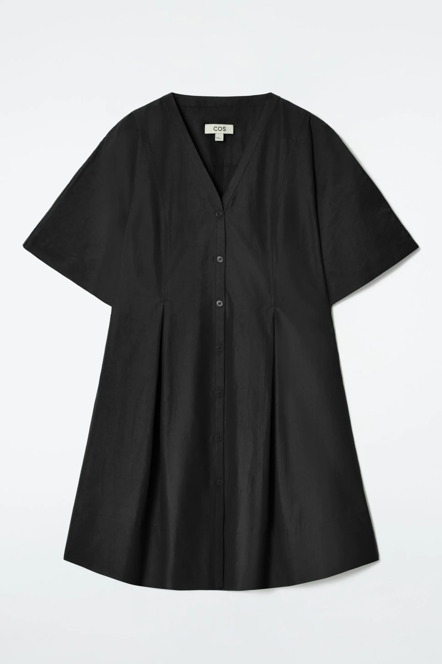 VESTIDO CORTO EVASÉ PLISADO*COS Discount