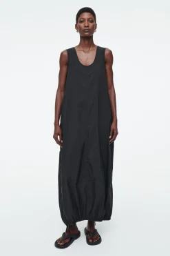VESTIDO LARGO ESTILO PARACAÍDAS OVERSIZE*COS Clearance
