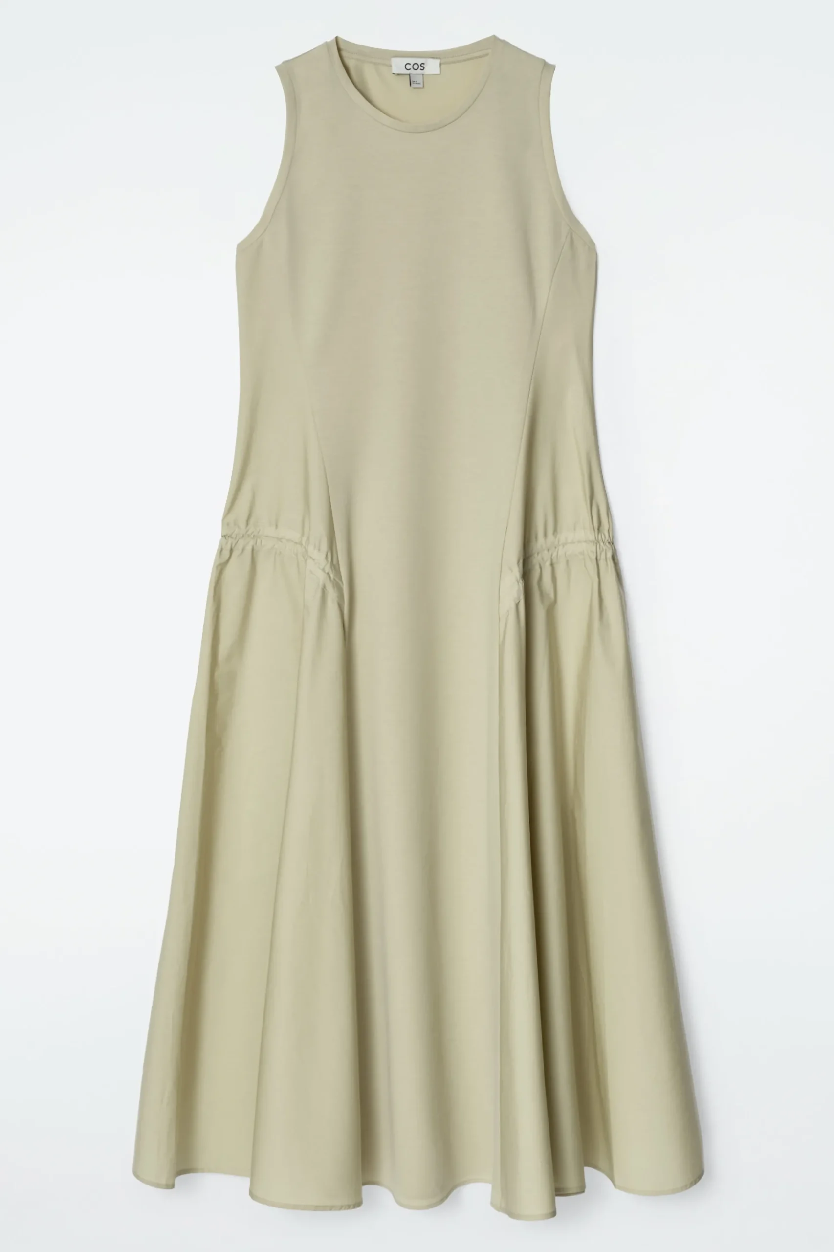 VESTIDO MIDI CON PANELES FRUNCIDOS*COS Sale