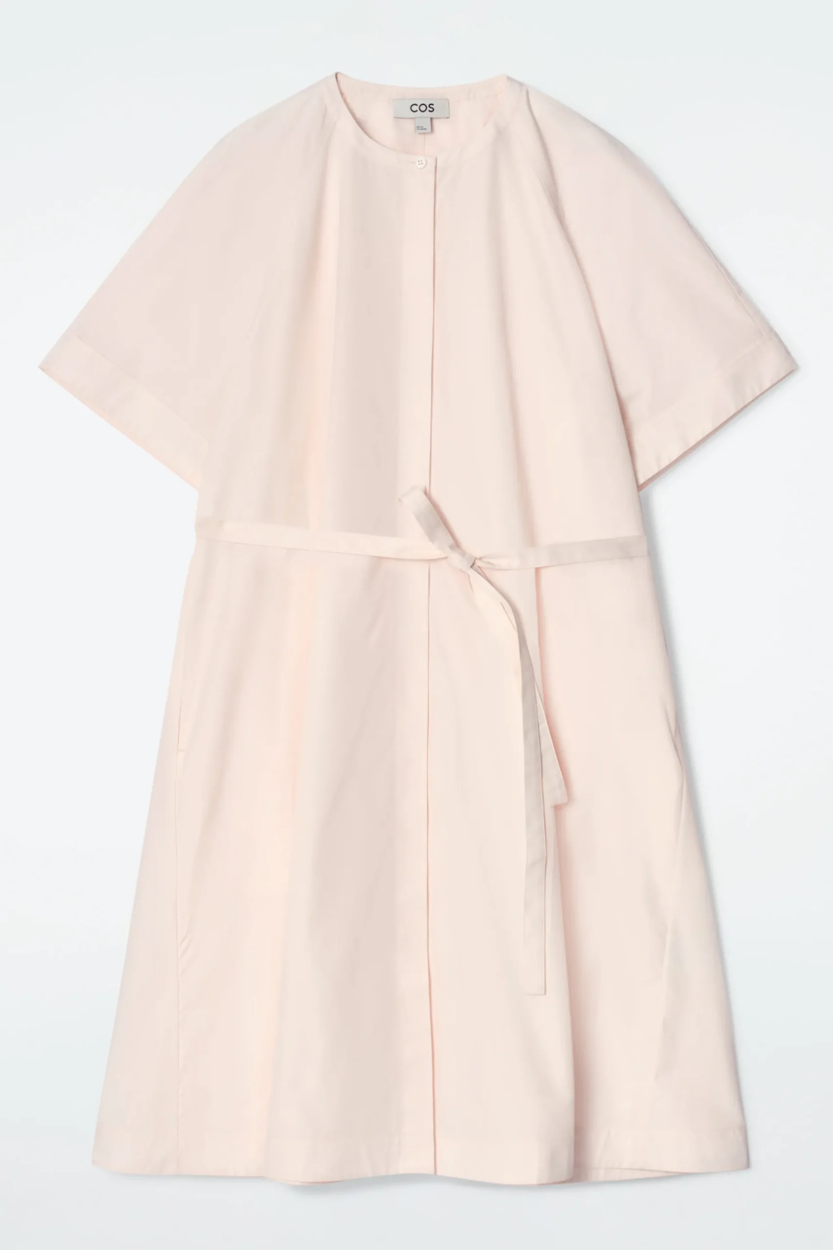 VESTIDO MIDI DE ALGODÓN CON MANGAS RAGLÁN*COS Hot